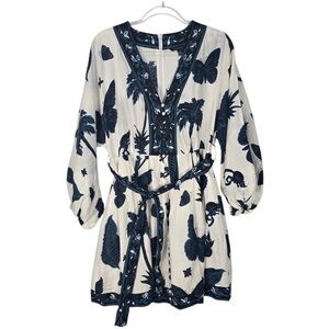 Banana Republic | Linen Butterfly Mini Dress (US 6)